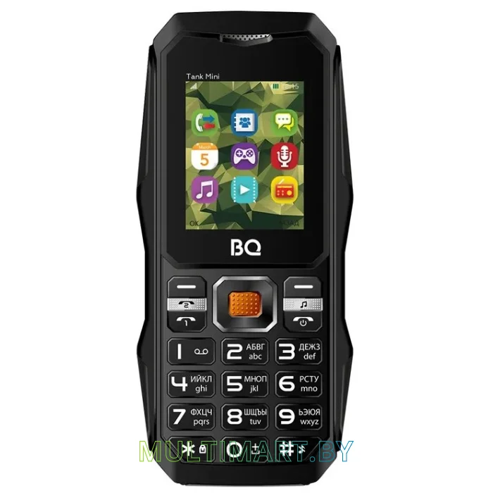 Мобильный телефон BQ-Mobile BQ-1842 Tank mini (черный)